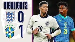 England 01 Brazil  Endrick Scores Late Winner  Highlights [upl. by Vesta]