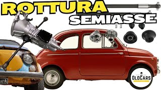 Sostituzione semiassi Cambio Fiat 500\126 Revisione Cambio [upl. by Aubin]