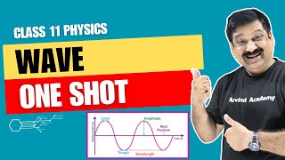 WAVES💥 One Shot video 💥NCERT Chapter 14 Class 11 Physics one shot Video💥 Sub ArvindAcademy [upl. by Tri188]