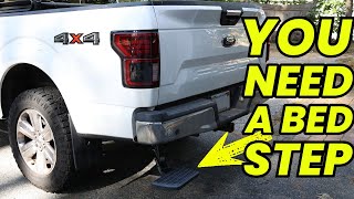 Does your Truck Need a BED STEP AMP Bed Step Install [upl. by Rebak]