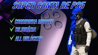 GTA 5  SORTEIO DE UMA SUPER CONTA MODDED DE PS5 PARA MEMBROS [upl. by Barstow]