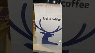 Luckin coffee in Singapore [upl. by Powder]