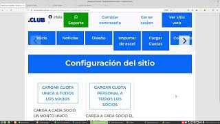 7  Cómo Cargar Cuotas a Cobrar en Masa para Todos los Socios [upl. by Natsrik789]