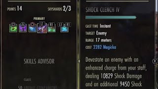 ESO Magden PVP Build Wrathstone  The Shock Clench Guy Is Back [upl. by Hausmann879]