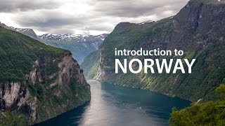 Introduction to Norway 4K  Fjords and Glaciers [upl. by Shelburne953]