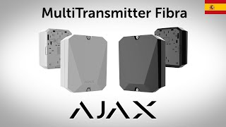 AJAX MultiTransmitter Fibra  Expansor de zonas cableadas para un sistema de seguridad completo [upl. by Nenney]