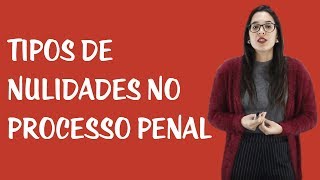 Nulidades no Processo Penal  Tipos de Nulidades [upl. by Dis158]