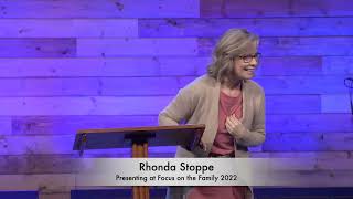 Mommy amp Marriage Rhonda Stoppe Speaking at Focus on the Family [upl. by Allin]