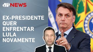 Bolsonaro diz estar ‘vivo’ para disputa presidencial em 2026 Segré analisa [upl. by Nosnaj]