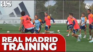 REAL MADRID gears up for DERBY with INTENSE session [upl. by Gaige]