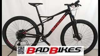 Specialized Epic Comp Alloy Mens 29R SRAM NX Eagle Micro Brain Fullsuspension Mountain Bike 2019 [upl. by Cannon]