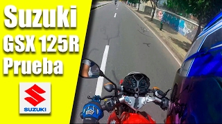 Suzuki GSX 125R  Primeras impresiones [upl. by Nalim826]