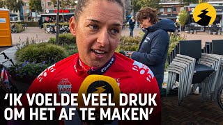 Guarischi voelde veel druk om het af te maken in de Simac Ladies Tour [upl. by Nahtaoj]