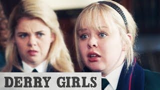 Derry Girls  Claire Rats Out Michelle For Bullying [upl. by Ahseenak]