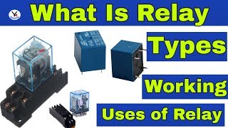 What is Relay  Relay working  Uses  Types in Hindi by YK Electrical [upl. by Enahpad]