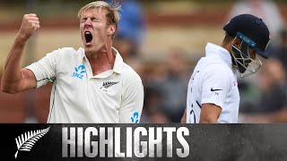 Jamieson Strikes Early On Debut  FULL HIGHLIGHTS  BLACKCAPS v India  1st Test  Day 1 2020 [upl. by Eibloc752]