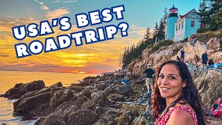 Maine Coastal Road Trip From Boston to Kennebunkport and Bar Harbor Maine New England Travel Vlog [upl. by Stephania]