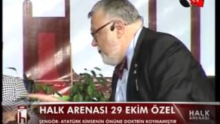 Uğur Dündar ile Halk Arenası konuk Muazzez İlmiye ÇIĞ Celal ŞENGÖR 29 Ekim 2014 [upl. by Ladew]