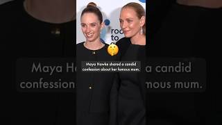 Maya Hawke makes a CONFESSION about her mum Uma Thurman  HELLO [upl. by Teerpnam]