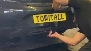 Demonstration of a Detachable Westfalia Towbar on a Vauxhall Insignia with 7 pin electrics [upl. by Lilak121]