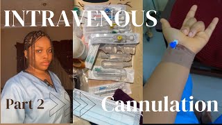 INTRAVENOUS IV CANNULATION PART 2 OSCE GUIDE  intravenouscannulation cannulas [upl. by Eward]