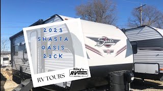 Walkthrough the 2023 Shasta Oasis 21CK [upl. by Dray]