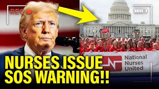 PISSED OFF Nurses GIVE URGENT WARNING about Trump [upl. by Ahsak780]