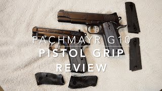 Pachmayr G10 Pistol Grip For CZ75 Compact and Kimber Custom II 1911 Review Are They Worth It [upl. by Gove]