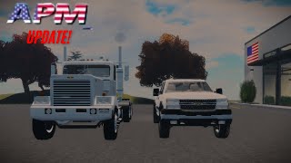 APM Update  New Minimap New Vehicles and Trailers More [upl. by Cheryl]