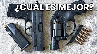 Pistola o Revólver  ¿Cuál es Mejor para Defensa Personal y del Hogar [upl. by Conal]