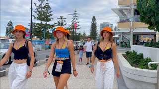 🇦🇺 Surfers Paradise Gold Coast  Australia ASMR Walking Tour In 4k Hd60fps 🇦🇺 [upl. by Aiouqes]