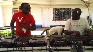 DJ Joe Mfalme and DJ Purpl Scratching on Pioneer CDJ 2000 CDJ 850 [upl. by Neersin896]