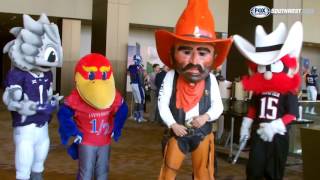 Big 12 Media Days Mascot danceoff [upl. by Epifano]