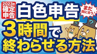 【ズボラさん必見】まだ間に合う！3時間でできる確定申告 [upl. by Nasar]