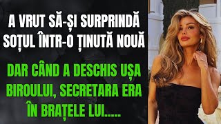 A vrut săși surprindă soțul cu o ținută nouă dar intrând în birou a surprins secretara în brațele [upl. by Trellas]