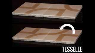 Demonstration of Tesselle Cement Tiles  Geometricks [upl. by Knorring823]