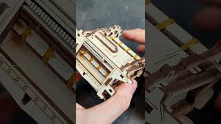 Building Combine HG800 Grain Harvesting  Wooden Model shorts [upl. by Kizzie838]