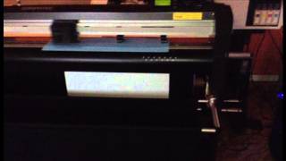 Graphtec FC8000 CutterPlotter [upl. by Aiam]