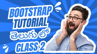 Bootstrap tutorial for beginners  bootstrap tutorial in telugu  class 1 [upl. by Allen]