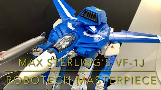 ROBOTECH Masterpiece VF1J Max Sterling’s Veritech Fighter Action Figure Unboxing Review robotech [upl. by Ayotel]