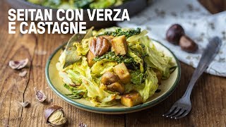 Seitan alla verza e castagne [upl. by Arimay]