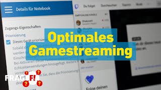 Optimales Gamestreaming mit der FRITZBox  Frag FRITZ 59 [upl. by Kurman]