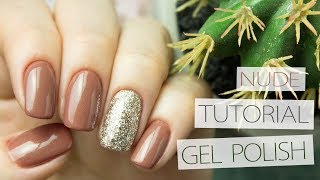 How to Apply Gel Polish on Natural Nails  Education for Beginner [upl. by Okihcim]