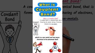 Covalent Bond covalentbond covalent covalentbonding chemistry science short shortvideo [upl. by Eads]