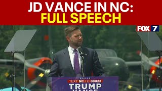 JD Vance North Carolina Rally FULL SPEECH [upl. by Alexis]