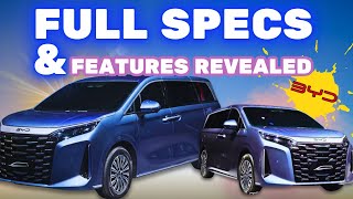 BYD Xia Revealed Flagship Hybrid MPV in Detail [upl. by Codee]