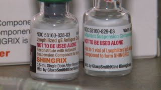 Shingles Vaccine In High Demand [upl. by Inaluahek375]