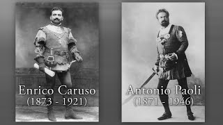 Enrico Caruso VS Antonio Paoli  comparison [upl. by Anined304]