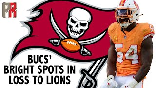 Bucs Bright Spots In Loss To Lions [upl. by Pilloff]