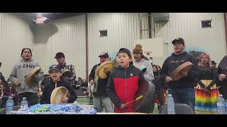 Wayne Moberly  pigeon lake Round Dance Dec302023 piciciwin  fyp [upl. by Laural]